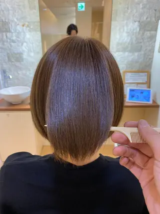 ショート カラー 『髪質改善』服部 隆志のヘアスタイル