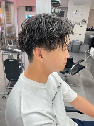 パーマ メンズ 町田エリアＮｏ．１/ パーマ特化/太田京希のヘアスタイル