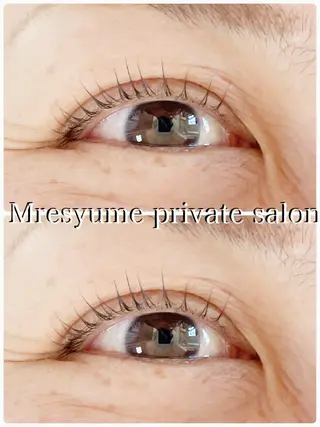 マツエク・マツパ Mresyume MAYUのマツエク・マツパデザイン