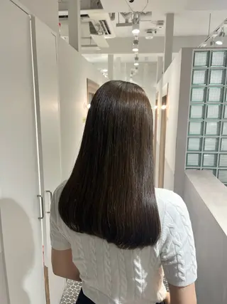 ロング 大宮レイヤーカット× 透明感カラー　rioのヘアスタイル