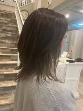 セミロング Calbari 中田 莉紗/奥州市水沢のヘアスタイル