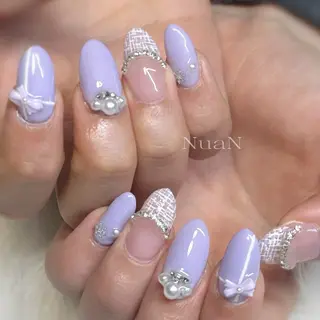 ネイル NuaN ミニモ停止中のネイルデザイン