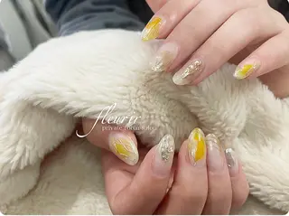 ネイル フルリール 【プライベートサロンのネイルデザイン