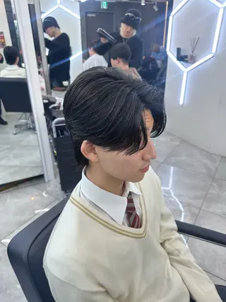 パーマ メンズ 💎メンズカット ／フェザー／細野💎のヘアスタイル