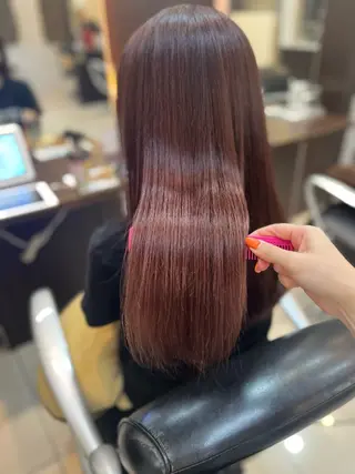 セミロング カラー 🍒 SANA🍒のヘアスタイル