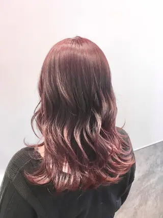 セミロング カラー yoshi ☆のヘアスタイル