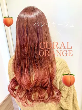ロング カラー ヘアアレンジ ハイトーン特化 川井優汰のヘアスタイル
