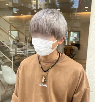 カラー メンズ Ore🫧タナカマヤ /柔らかい質感カラーのヘアスタイル