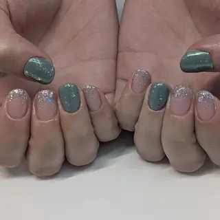 ネイル ネイルサロン Amie　〜アミ〜所属・ᑎᗩIᒪ｜ᗰIᗰI｜ _५✍️Satou.のネイルデザイン