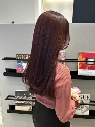 ロング カラー 透明感カラー k-twoういのヘアスタイル