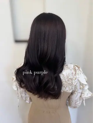 カラー 🎀艶カラー/ヘアメ しおり🎀のヘアスタイル