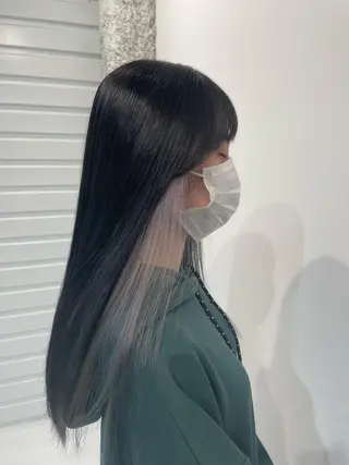ロング カラー ryuei /原宿のヘアスタイル