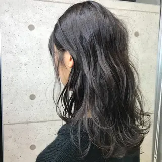 セミロング カラー ヘアアレンジ LATTAN COSITU所属・店長 大方康暉のヘアスタイル