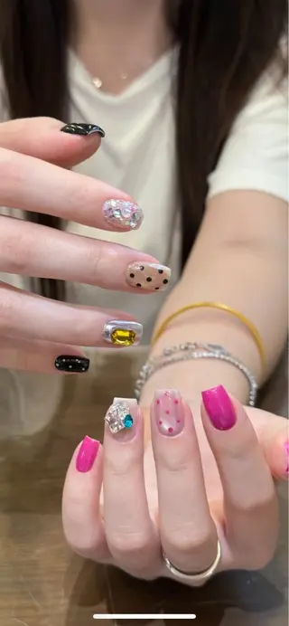 ネイル 長さ出し専門　金子 のぞみのネイルデザイン