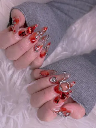 ネイル 長さだし専門店 M2　rikaのネイルデザイン