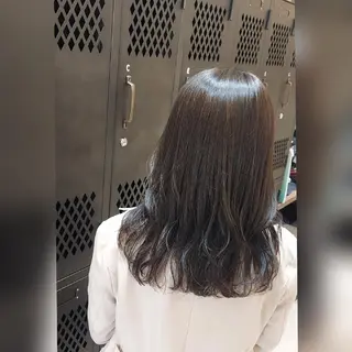 ミディアム カラー あかね☆ヘアアレンジ /ボブ/縮毛矯正のヘアスタイル
