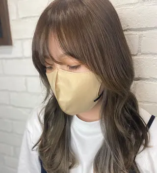 セミロング 大里 拓馬のヘアスタイル