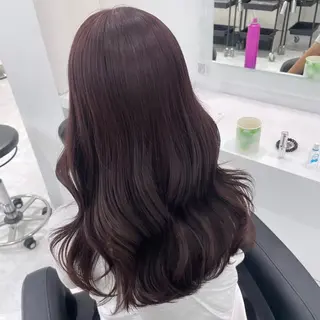 カラー 🤍ブリーチなし ブラウンhimi🤍のヘアスタイル