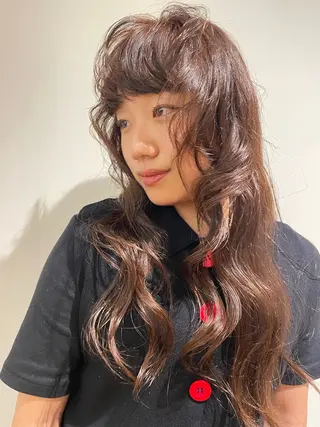カラー カラーモデル/太田 遙のヘアスタイル