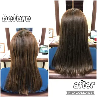 ロング カラー 🫧髪質改善×艶髪 🫧根本泰成🫧のヘアスタイル