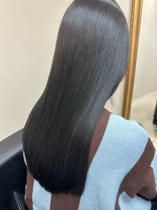 ロング カラー 中原 澪のヘアスタイル