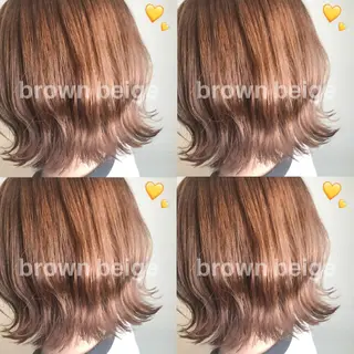 ショート カラー 烏丸韓国ヘア🇰🇷 ayaka🎀のヘアスタイル