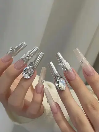 ネイル AND Nail 長さだし専門店のネイルデザイン