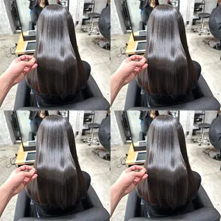 ロング カラー ✨髪質改善/ハイトー ン/艶髪高山のヘアスタイル