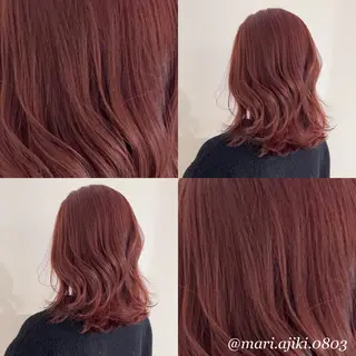 ミディアム 🫧ツヤ髪個室美容室 安食茉莉🫧のヘアスタイル