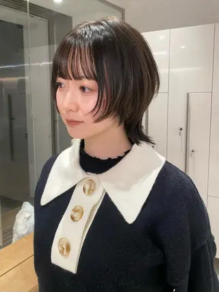 ショート 💋sara/レイヤ ーカット【東日本橋】のヘアスタイル