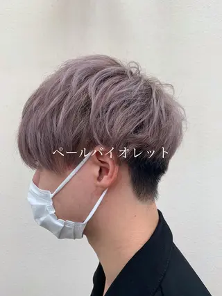 カラー メンズ 中垣 南のヘアスタイル