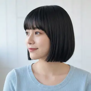 ショート モデル募集🌟 吾郷七海のヘアスタイル