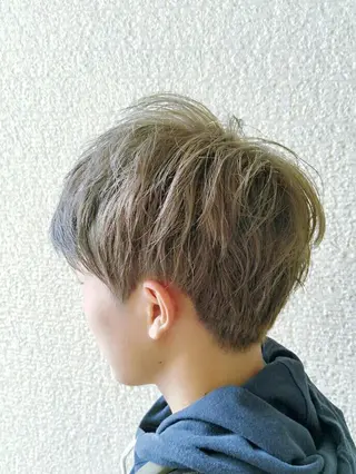 ショート メンズ カラー SaKai Nozomiのヘアスタイル