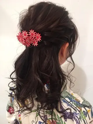 ヘアアレンジ トレンドヘアーに🌈 川村　静香のヘアスタイル