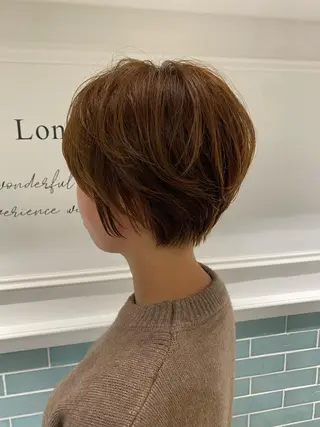 ショート 髪質改善レイヤー/ ボブたんの翔太のヘアスタイル