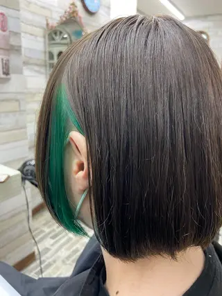 ショート カラー 大坪 拓斗のヘアスタイル