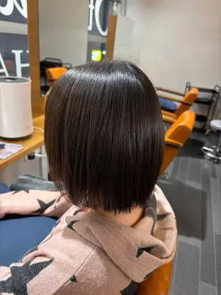 ミディアム ゆみこ カットモデル募集中のヘアスタイル