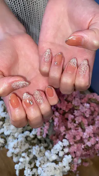 ネイル crystal ⭐︎ colorのネイルデザイン