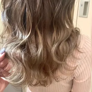 ロング カラー パーマ ヘアアレンジ メンズ 代表🎀 ふわモテ愛 され髪🩷yumiのヘアスタイル