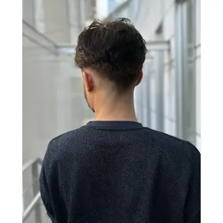 ミディアム カラー パーマ ヘアアレンジ メンズ キッズ BRAIDS💎愛子 大人ハイライト💎のヘアスタイル