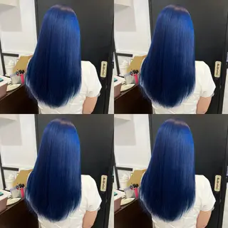 ロング カラー ✨縮毛矯正✖︎顔周り レイヤー✨ナカムラのヘアスタイル