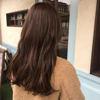 カラー garden HAIR 優月のヘアスタイル