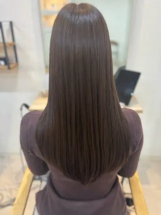 ロング カラー LAMP柏 🦊斉藤かなえのヘアスタイル