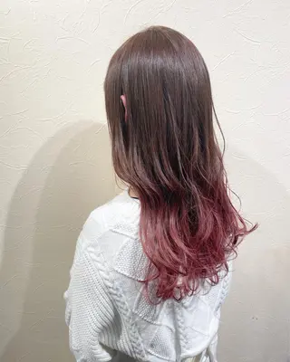 ロング カラー YU-KA ✂︎Rico.のヘアスタイル