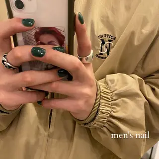 メンズ ネイル nailsalon  TORONのネイルデザイン