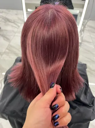 セミロング カラー 新宿/レイヤーカット 西澤 ジュンヤのヘアスタイル