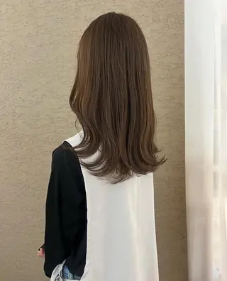 ロング カラー 透明感カラー🌿 藤沢Lina ななよのヘアスタイル