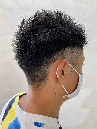 ショート メンズ 加藤 遥花のヘアスタイル