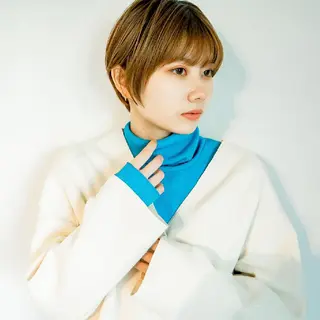 ショート 天王寺韓国ヘア 小山歓実のヘアスタイル