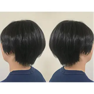 ショート カラー ヘアアレンジ 蔵前🫧韓国風レイヤ ーカット🫧KAHOのヘアスタイル